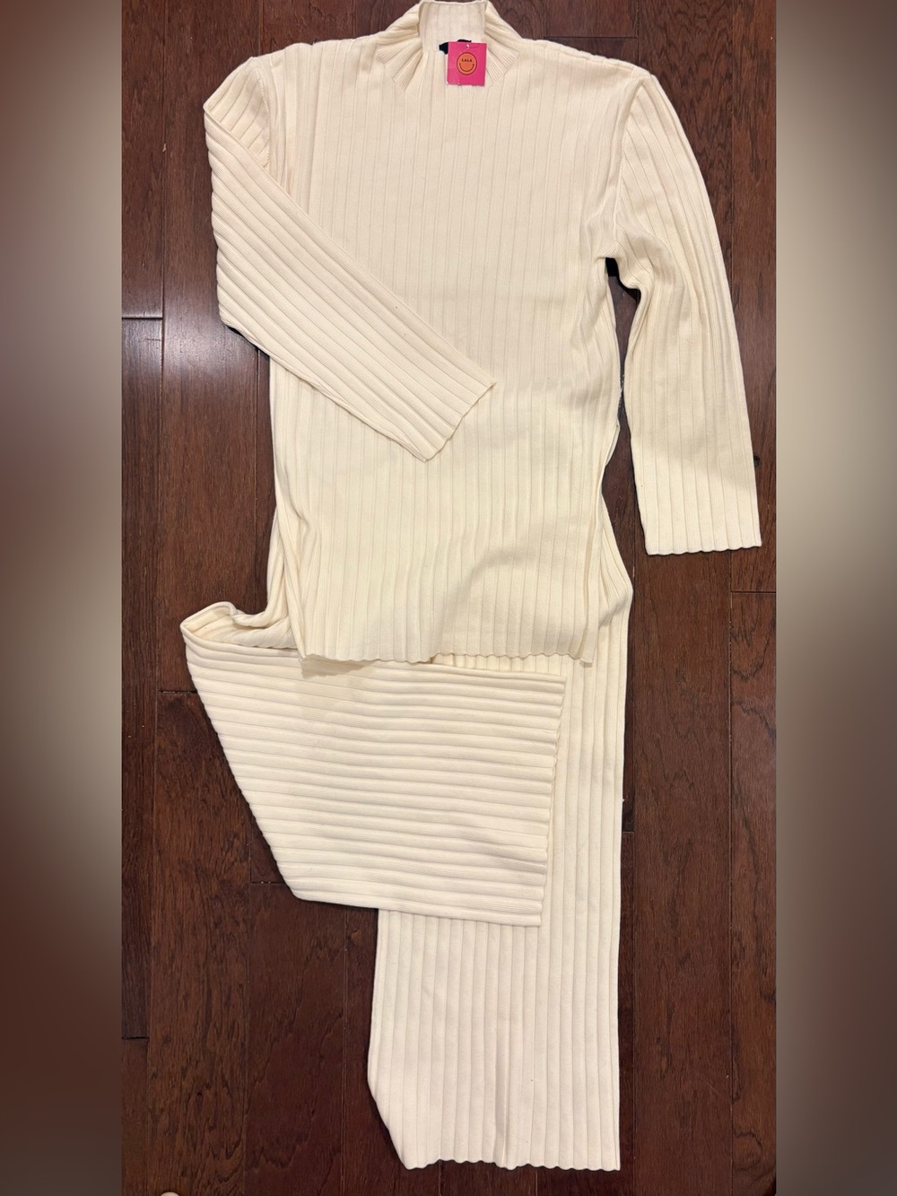 Dressed in LALA New Era Luxe Knit Set Cream| XL | NWT | Discontinued